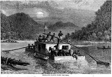 Emigrants on the Ohio River